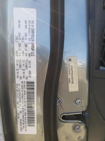 Photo 10 from auction – 2012 JEEP PATRIOT LA with VIN 1C4NJPFB4CD657255