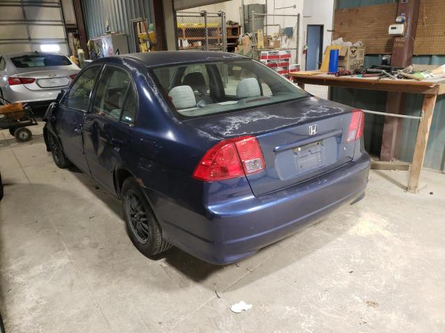 Photo 3 from auction – 2004 HONDA CIVIC LX with VIN 2HGES15544H632240