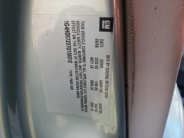 Photo 10 from auction – 2007 BUICK LUCERNE CX with VIN 1G4HD57237U136312