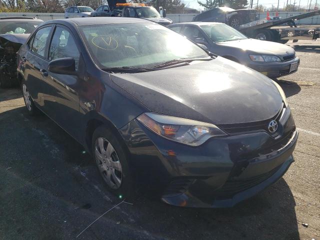 TOYOTA COROLLA L 2014 with VIN 5YFBURHE5EP078059 - Photo from auction