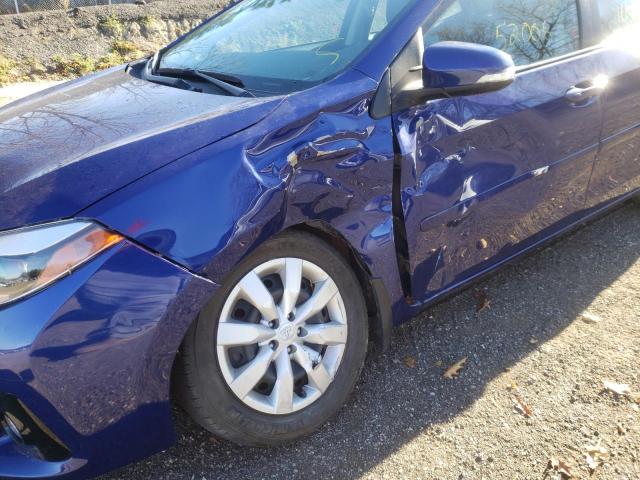 Photo 9 from auction – 2014 TOYOTA COROLLA L with VIN 2T1BURHE3EC107008