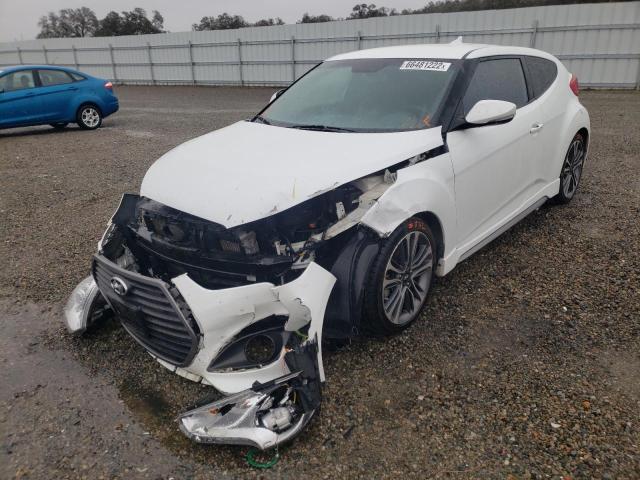 Photo 2 from auction – 2016 HYUNDAI VELOSTER T with VIN KMHTC6AE1GU288613