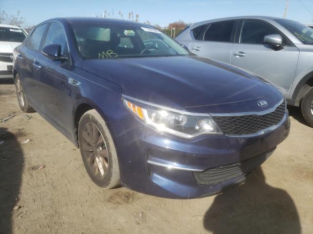 KIA OPTIMA LX 2018 with VIN 5XXGT4L30JG264645 - Photo from auction