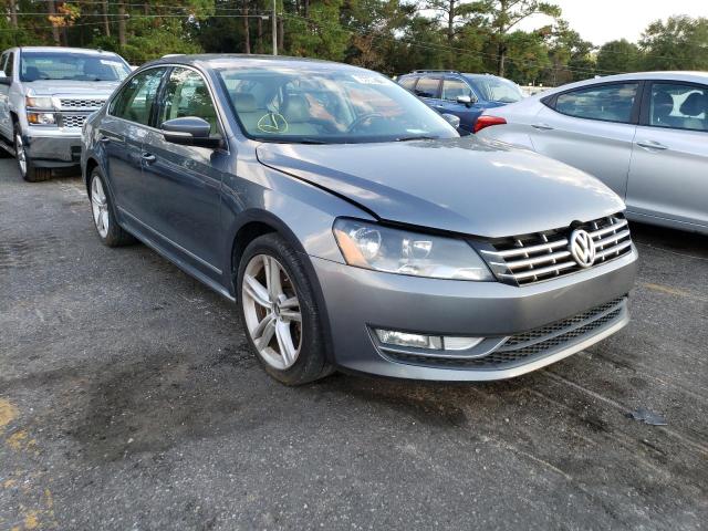 VOLKSWAGEN PASSAT SE 2013 with VIN 1VWBN7A30DC033545 - Photo from auction