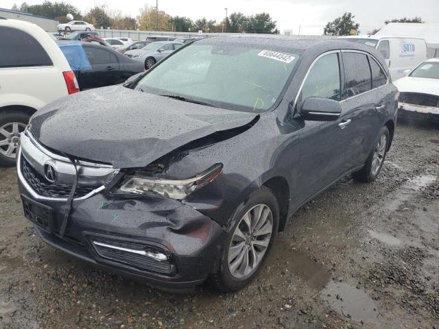 Photo 9 from auction – 2016 ACURA MDX TECHNO with VIN 5FRYD3H44GB014493