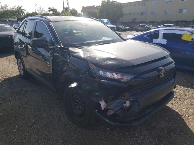 TOYOTA RAV4 LE 2019 with VIN JTMH1RFV6KD505222 - Photo from auction