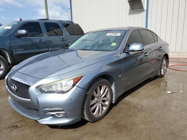 INFINITI Q50 BASE 2014 with VIN JN1BV7AP9EM681535 - Photo from auction