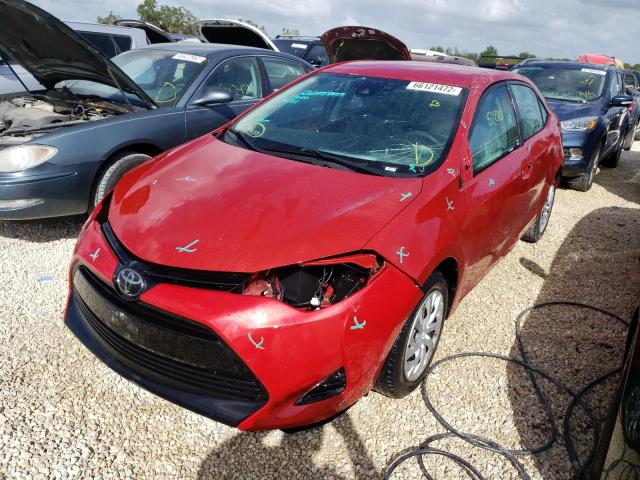 Photo 2 from auction – 2018 TOYOTA COROLLA L with VIN 5YFBURHE3JP837415