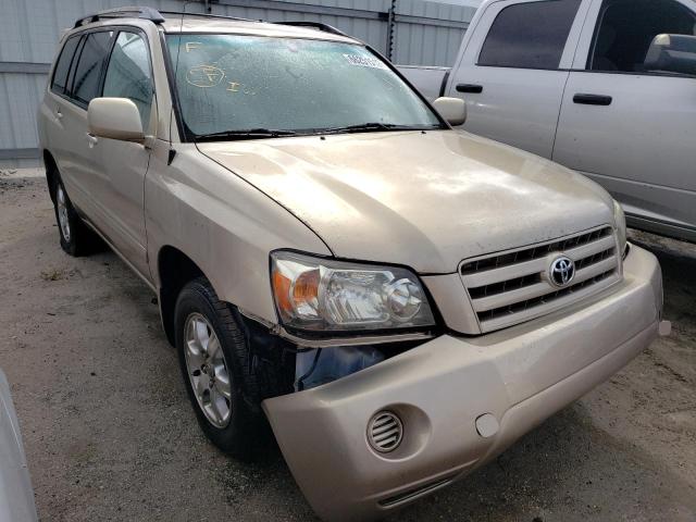 TOYOTA HIGHLANDER 2004 with VIN JTEGP21A340011458 - Photo from auction