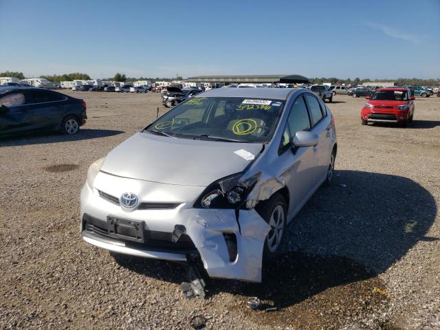Photo 2 from auction – 2013 TOYOTA PRIUS with VIN JTDKN3DU0D5592386