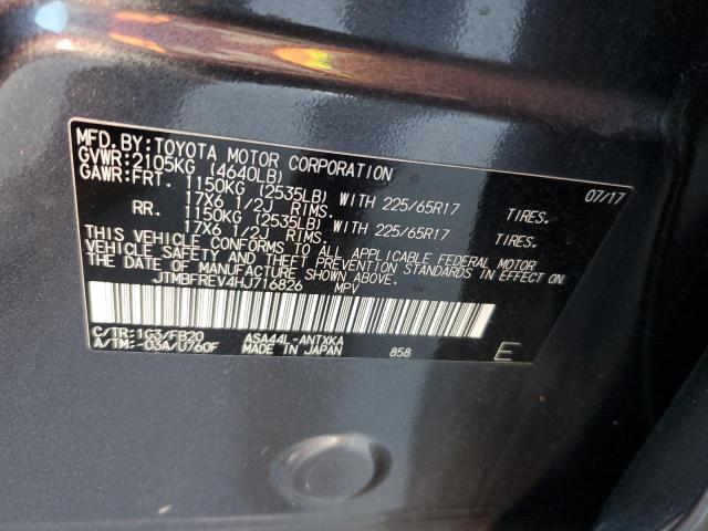Photo 10 from auction – 2017 TOYOTA RAV4 LE with VIN JTMBFREV4HJ716826