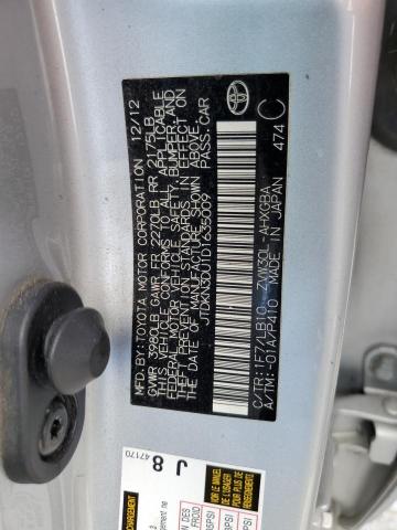 Photo 10 from auction – 2013 TOYOTA PRIUS with VIN JTDKN3DU1D1635009