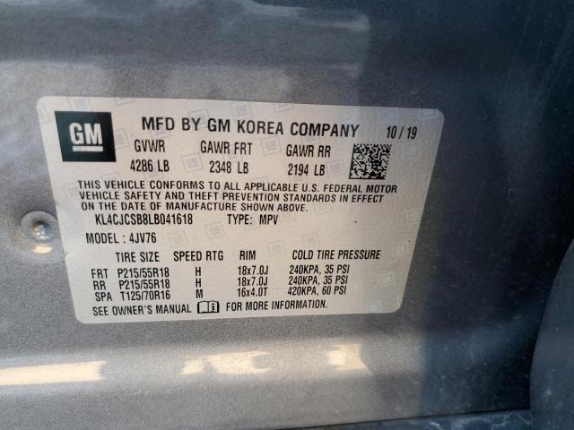 Photo 10 from auction – 2020 BUICK ENCORE ESS with VIN KL4CJCSB8LB041618