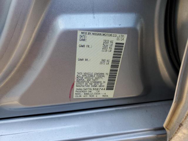 Photo 10 from auction – 2015 NISSAN ALTIMA 2.5 with VIN 1N4AL3AP7FN304744
