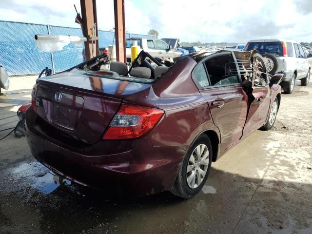 Photo 4 from auction – 2012 HONDA CIVIC LX with VIN 2HGFB2F59CH567974