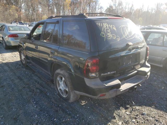 Photo 3 from auction – 2004 CHEVROLET TRAILBLAZE with VIN 1GNDT13S942344259