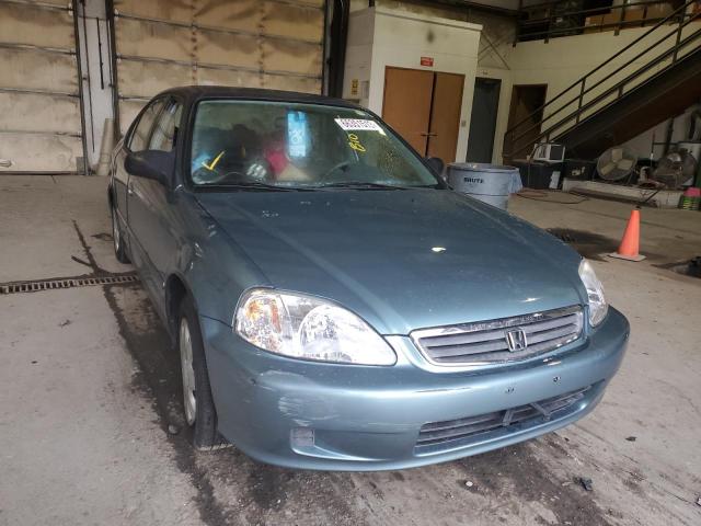 Photo 1 from auction – 2000 HONDA CIVIC BASE with VIN 2HGEJ6617YH580524