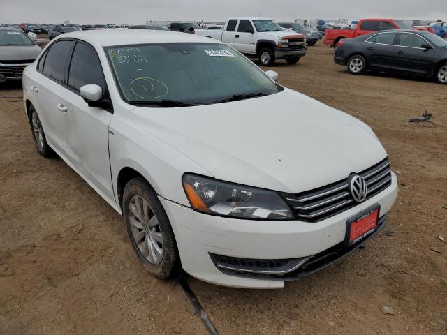 Photo 1 from auction – 2015 VOLKSWAGEN PASSAT S with VIN 1VWAS7A31FC054539