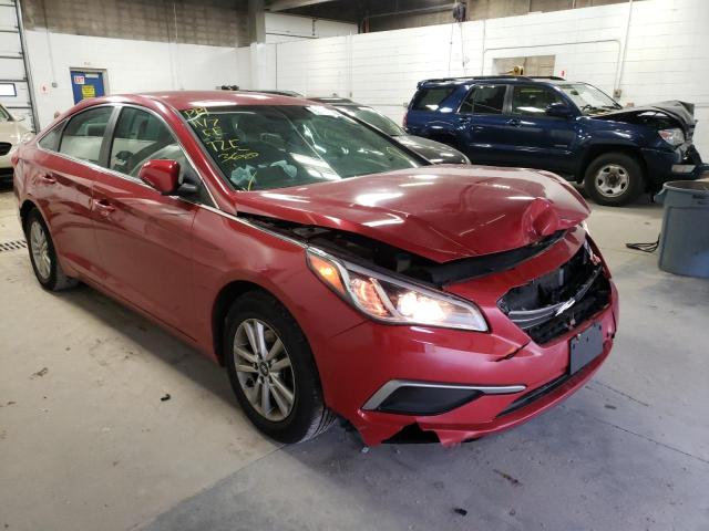 HYUNDAI SONATA SE 2017 with VIN 5NPE24AF3HH561270 - Photo from auction
