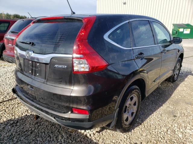 Photo 4 from auction – 2015 HONDA CR-V LX with VIN 5J6RM4H33FL107918