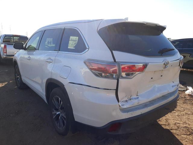 Photo 3 from auction – 2016 TOYOTA HIGHLANDER with VIN 5TDJKRFH7GS331021