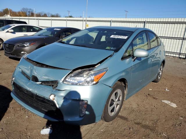 Photo 2 from auction – 2012 TOYOTA PRIUS with VIN JTDKN3DU8C1561604