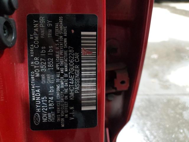 Photo 10 from auction – 2016 HYUNDAI ACCENT SE with VIN KMHCT4AE7GU062287