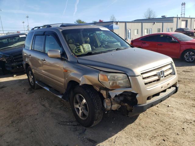 HONDA PILOT EXL 2007 with VIN 5FNYF18547B010095 - Photo from auction