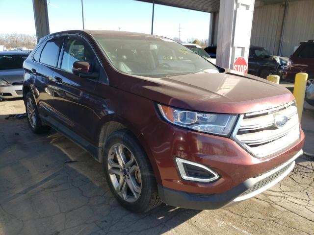 FORD EDGE TITAN 2016 with VIN 2FMPK4K9XGBB30786 - Photo from auction