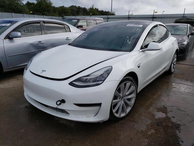 Photo 2 from auction – 2020 TESLA MODEL 3 with VIN 5YJ3E1ECXLF587093