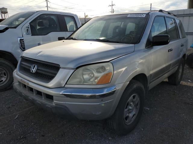 Photo 2 from auction – 2003 HONDA PILOT LX with VIN 2HKYF18183H520863