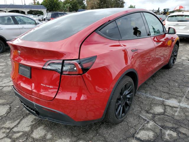 Photo 4 from auction – 2022 TESLA MODEL Y with VIN 7SAYGDEE9NF321623