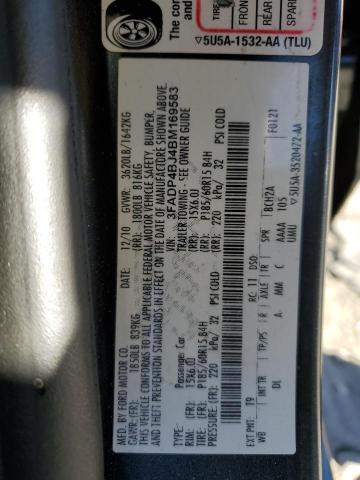Photo 10 from auction – 2011 FORD FIESTA SE with VIN 3FADP4BJ4BM169583
