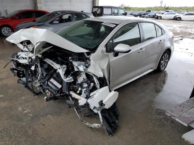 Photo 2 from auction – 2021 TOYOTA COROLLA LE with VIN JTDEPMAE4MJ125926