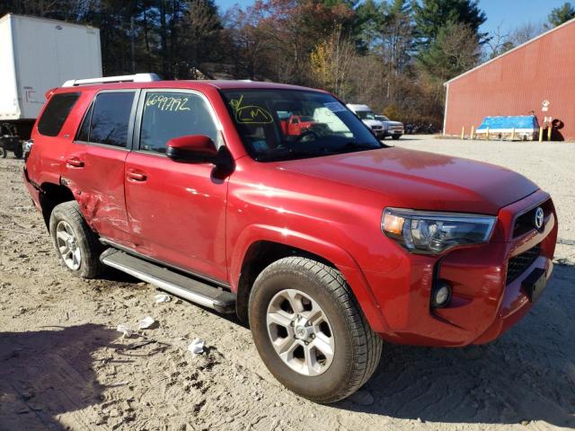 TOYOTA 4RUNNER SR 2015 with VIN JTEBU5JR6F5215123 - Photo from auction