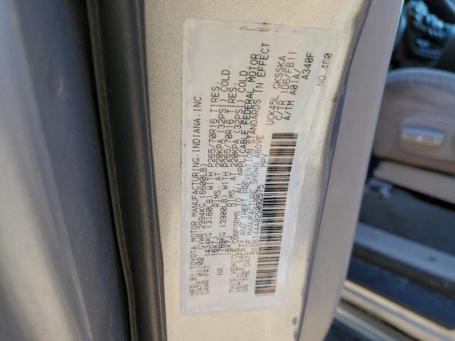 Photo 10 from auction – 2002 TOYOTA SEQUOIA SR with VIN 5TDBT44A02S092575