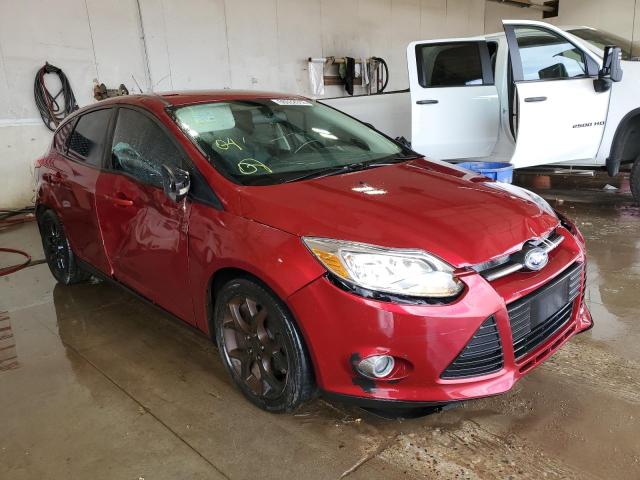 FORD FOCUS SE 2014 with VIN 1FADP3K23EL389676 - Photo from auction