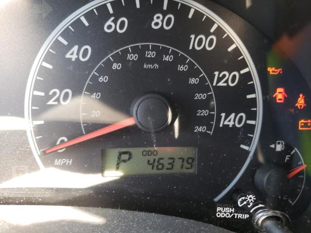Photo 8 from auction – 2009 TOYOTA COROLLA BA with VIN JTDBL40E399048992