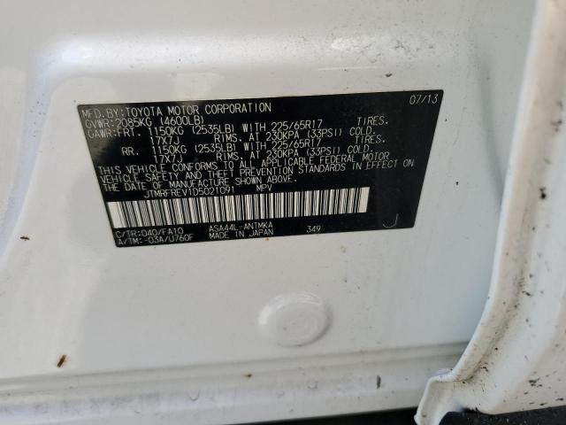 Photo 10 from auction – 2013 TOYOTA RAV4 XLE with VIN JTMRFREV1D5021091