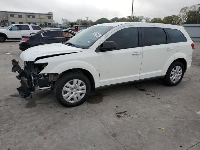 DODGE JOURNEY SE 2013 with VIN 3C4PDCABXDT722962 - Photo from auction