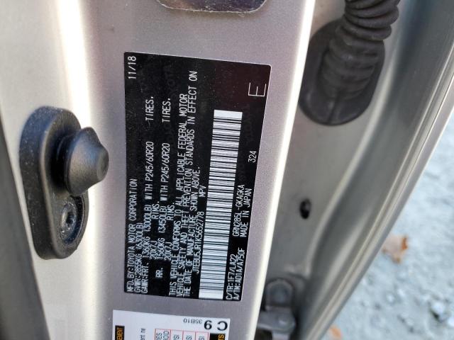 Photo 10 from auction – 2019 TOYOTA 4RUNNER SR with VIN JTEBU5JR1K5652778