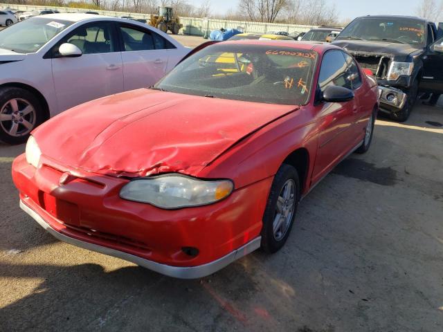 Photo 2 from auction – 2002 CHEVROLET MONTE CARL with VIN 2G1WX15K629124183
