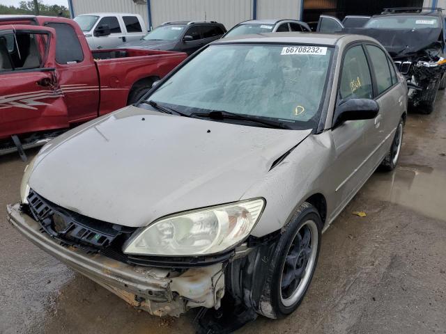 Photo 2 from auction – 2005 HONDA CIVIC LX with VIN 2HGES166X5H508479