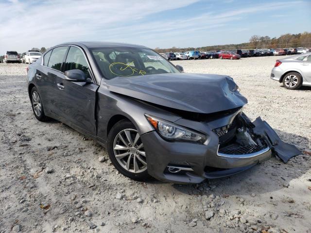 INFINITI Q50 BASE 2015 with VIN JN1BV7AP9FM349435 - Photo from auction