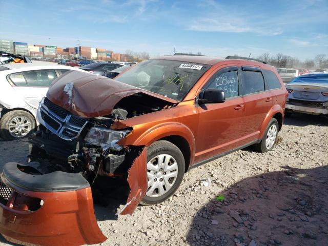 Photo 2 from auction – 2014 DODGE JOURNEY SE with VIN 3C4PDCAB9ET135508