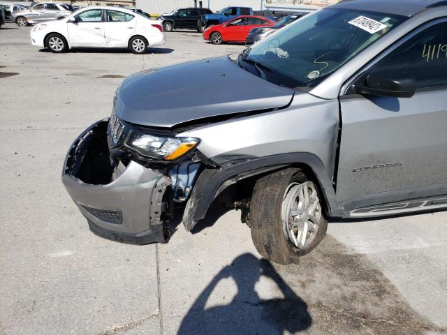 Photo 9 from auction – 2021 JEEP COMPASS SP with VIN 3C4NJCAB2MT535943