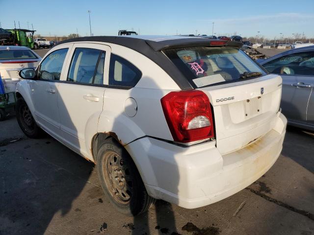 Photo 3 from auction – 2009 DODGE CALIBER SX with VIN 1B3HB48A69D223345