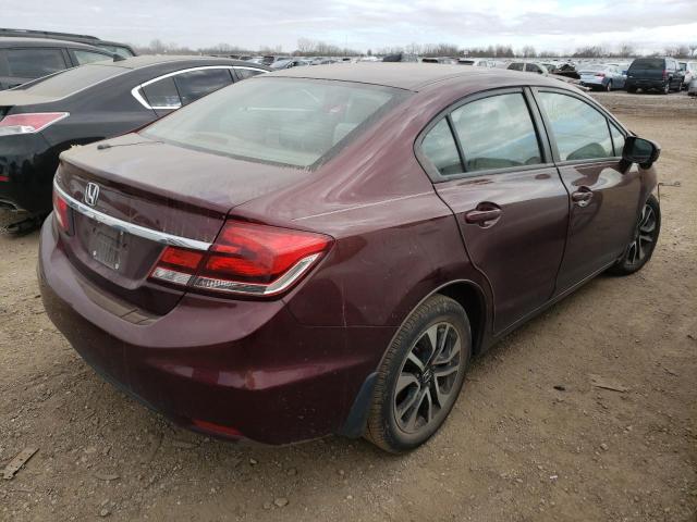 Photo 4 from auction – 2015 HONDA CIVIC EX with VIN 19XFB2F86FE039396
