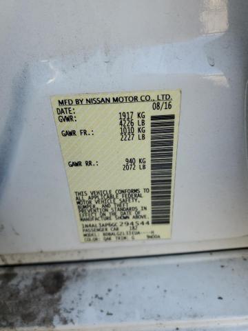 Photo 10 from auction – 2016 NISSAN ALTIMA 2.5 with VIN 1N4AL3AP6GC294544