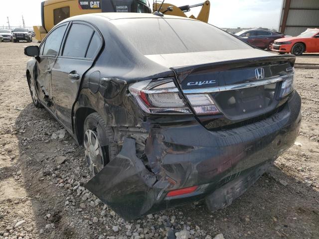 Photo 3 from auction – 2014 HONDA CIVIC HYBR with VIN 19XFB4F34EE001194